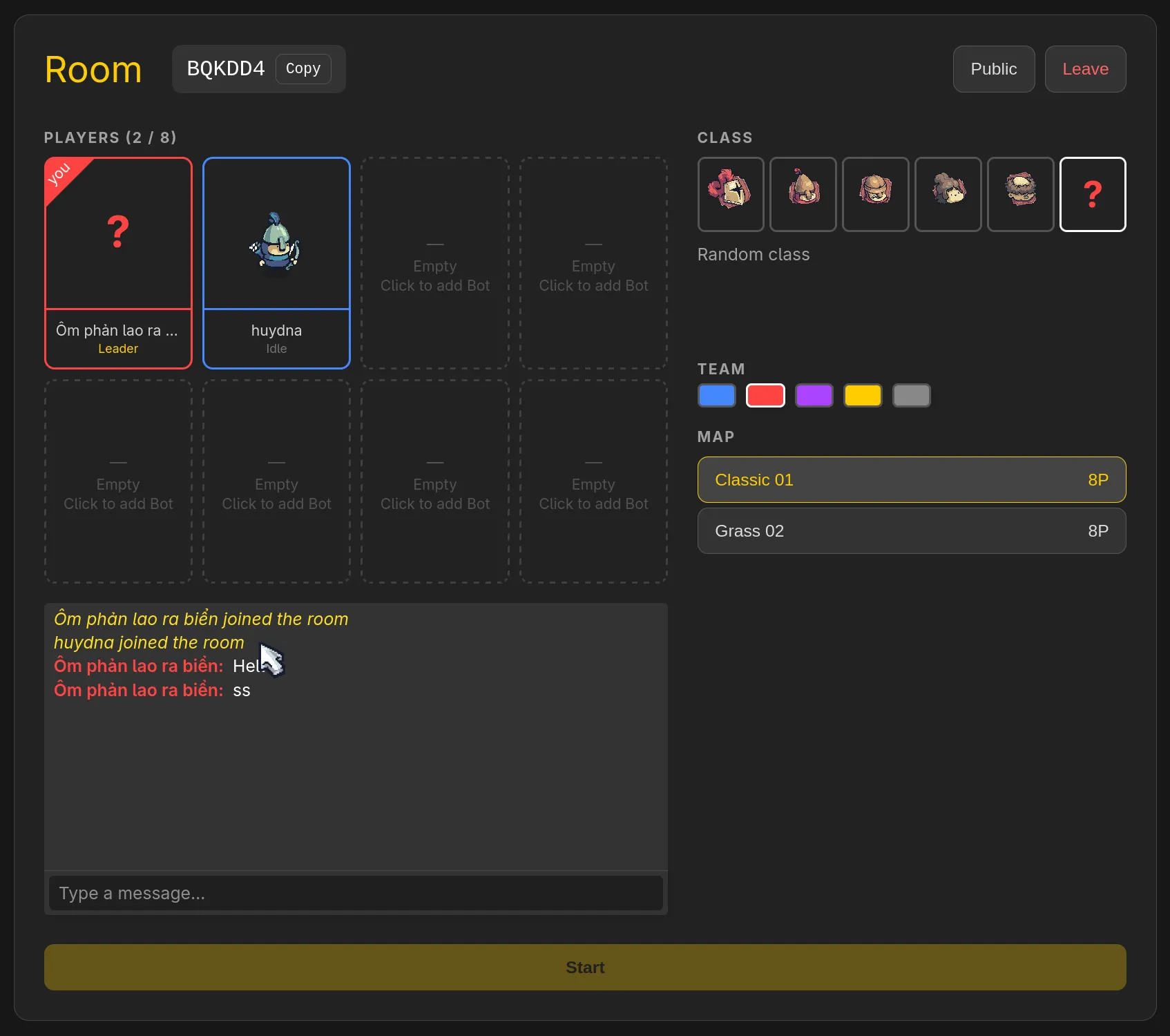The new lobby UI